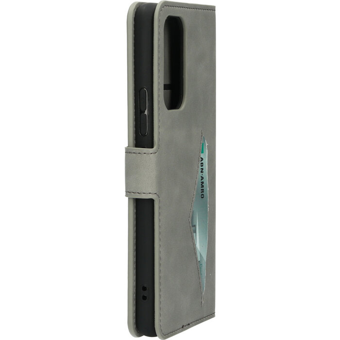 Mobiparts Mobiparts Classic Wallet Case voor Samsung Galaxy A53 - Granite Grey