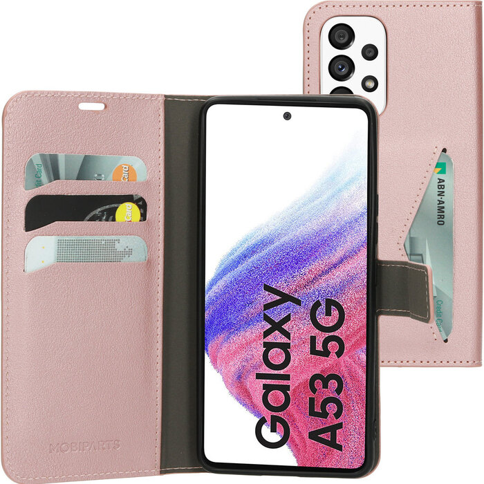 Mobiparts Mobiparts Classic Wallet Case voor Samsung Galaxy A53 - Roze