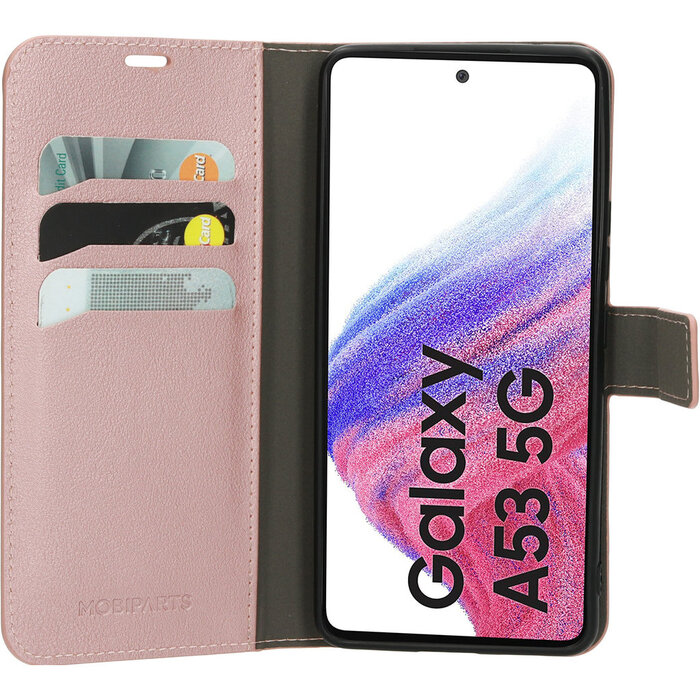 Mobiparts Mobiparts Classic Wallet Case Samsung Galaxy A53 (2022) Pink