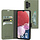 Mobiparts Classic Wallet Case voor Samsung Galaxy A13 4G - Stone Green