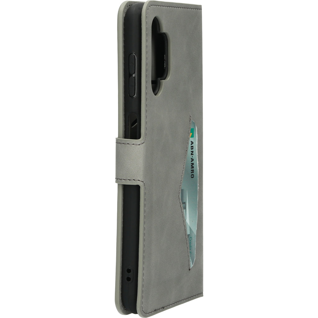 Mobiparts Mobiparts Classic Wallet Case voor Samsung Galaxy A13 4G - Granite Grey
