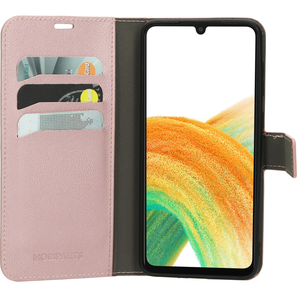Mobiparts Mobiparts Classic Wallet Case voor Samsung Galaxy A33 5G - Roze