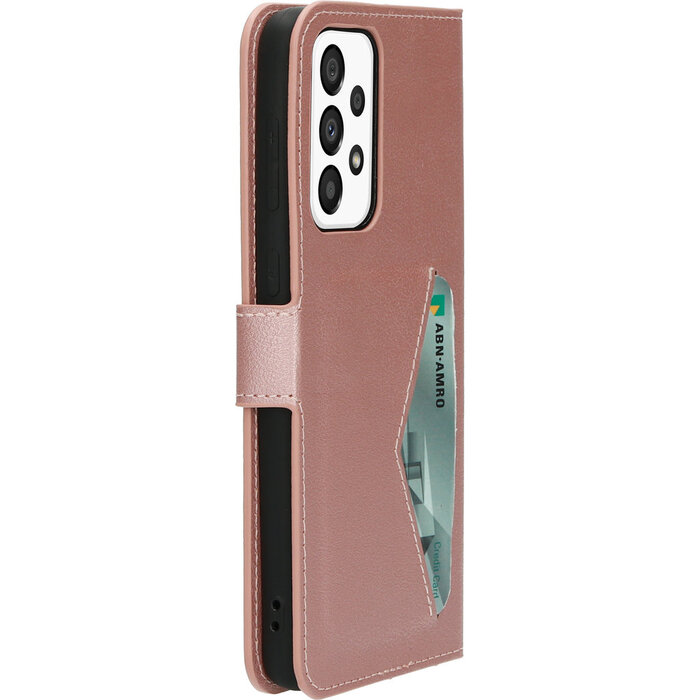 Mobiparts Mobiparts Classic Wallet Case voor Samsung Galaxy A33 5G - Roze
