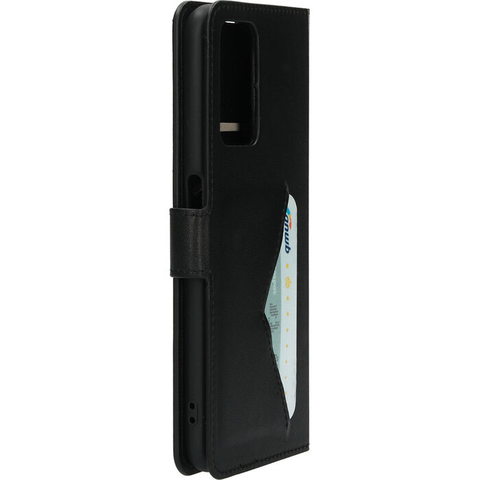 Mobiparts Mobiparts Classic Wallet Case voor Oppo A76 - Zwart