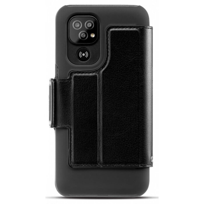 Doro Doro 8100 / 8200 Wallet Case - Hoesje met Pasjeshouder - Zwart