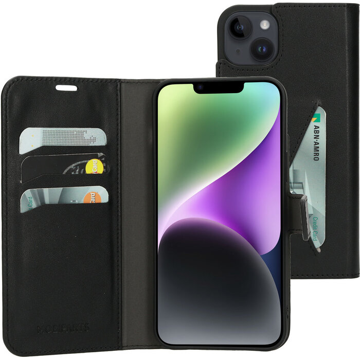 Mobiparts Mobiparts Classic Wallet Case voor iPhone 14 Plus - Zwart