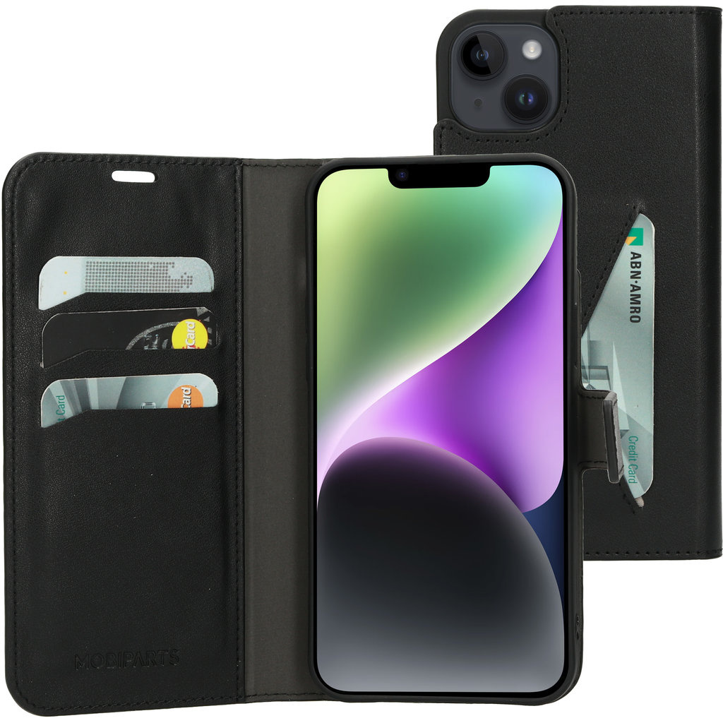 Mobiparts Mobiparts Classic Wallet Case voor iPhone 14 Plus - Zwart