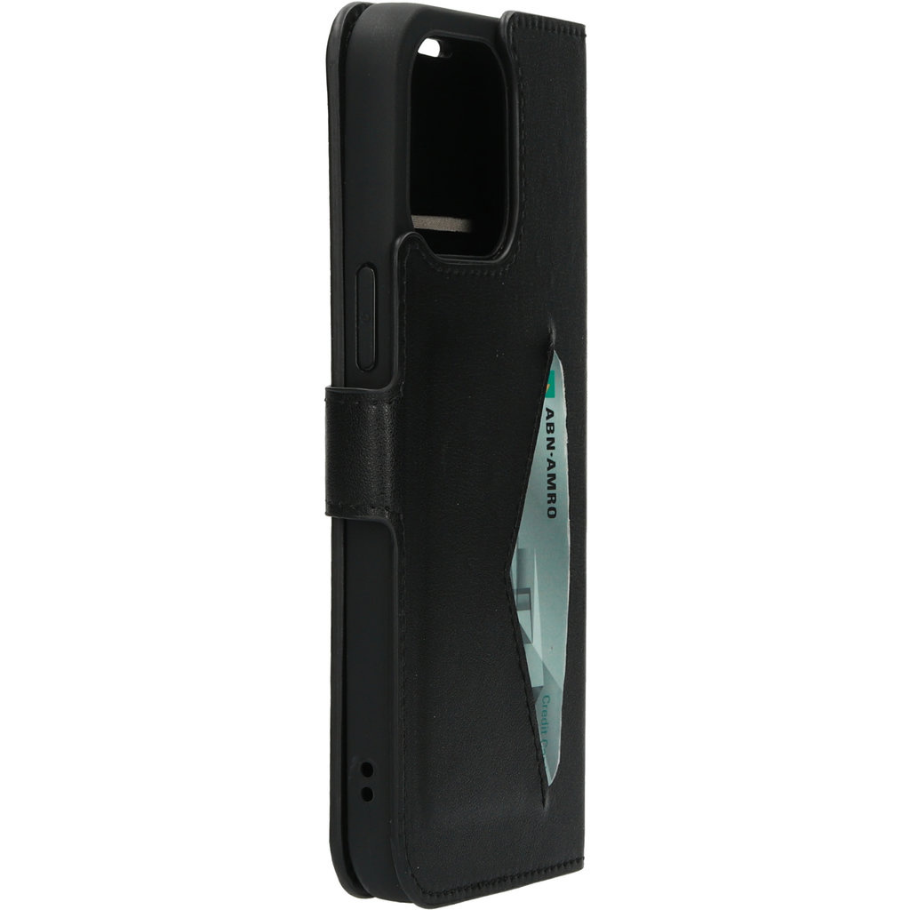 Mobiparts Mobiparts Classic Wallet Case voor iPhone 14 Pro Max - Zwart