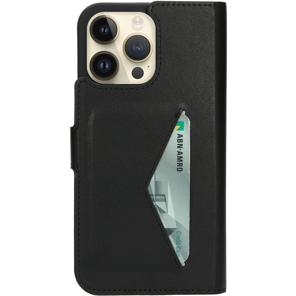Mobiparts Mobiparts Classic Wallet Case voor iPhone 14 Pro Max - Zwart