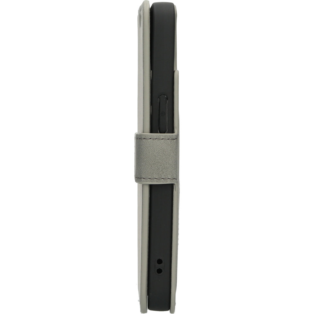 Mobiparts Mobiparts Classic Wallet Case voor iPhone 14 - Granite Grey