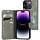 Mobiparts Classic Wallet Case voor iPhone 14 Pro - Granite Grey