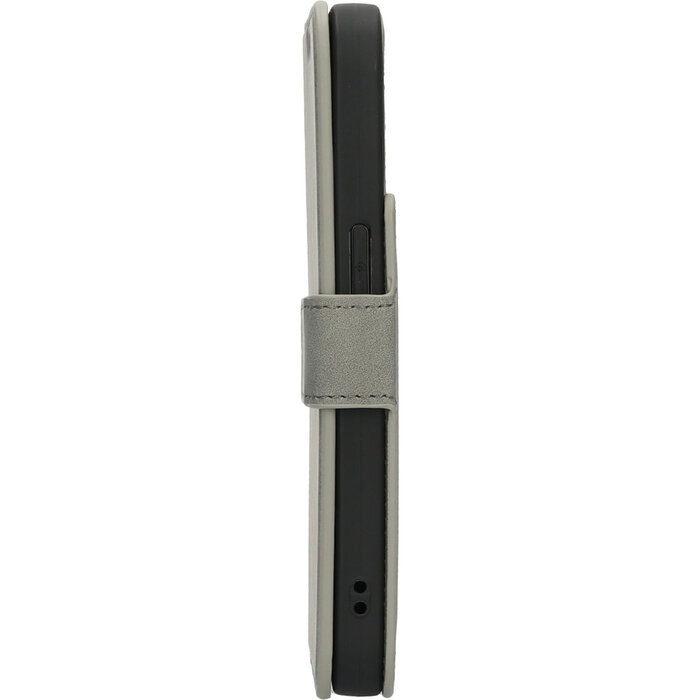 Mobiparts Mobiparts Classic Wallet Case voor iPhone 14 Pro - Granite Grey