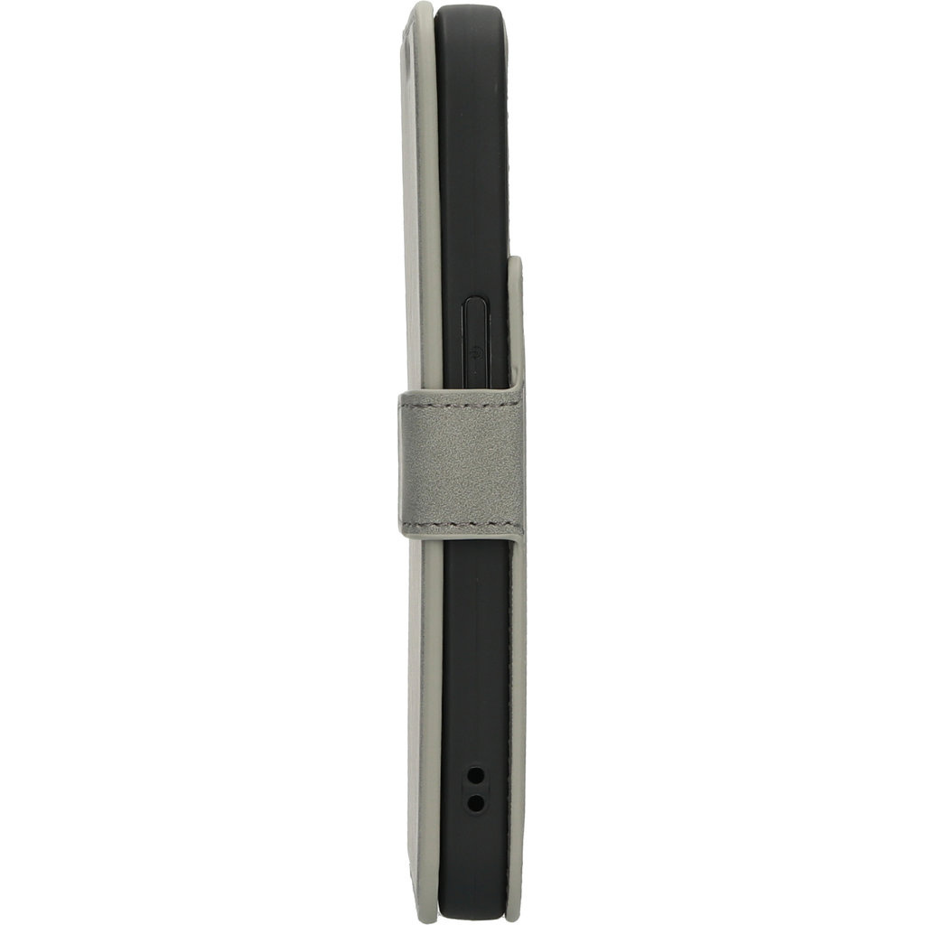 Mobiparts Mobiparts Classic Wallet Case voor iPhone 14 Pro - Granite Grey