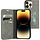 Mobiparts Classic Wallet Case iPhone 14 Pro Max - Granite Grey