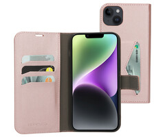 Mobiparts Mobiparts Classic Wallet Case voor iPhone 14 Plus - Roze