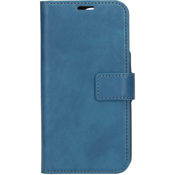 Mobiparts Mobiparts Classic Wallet Case voor Apple iPhone 14 Pro - Steel Blue