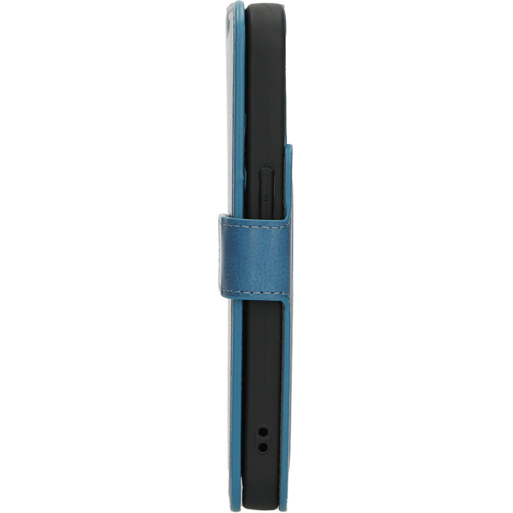 Mobiparts Mobiparts Classic Wallet Case voor Apple iPhone 14 Pro - Steel Blue