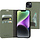 Mobiparts Classic Wallet Case voor iPhone 14 Plus - Stone Green