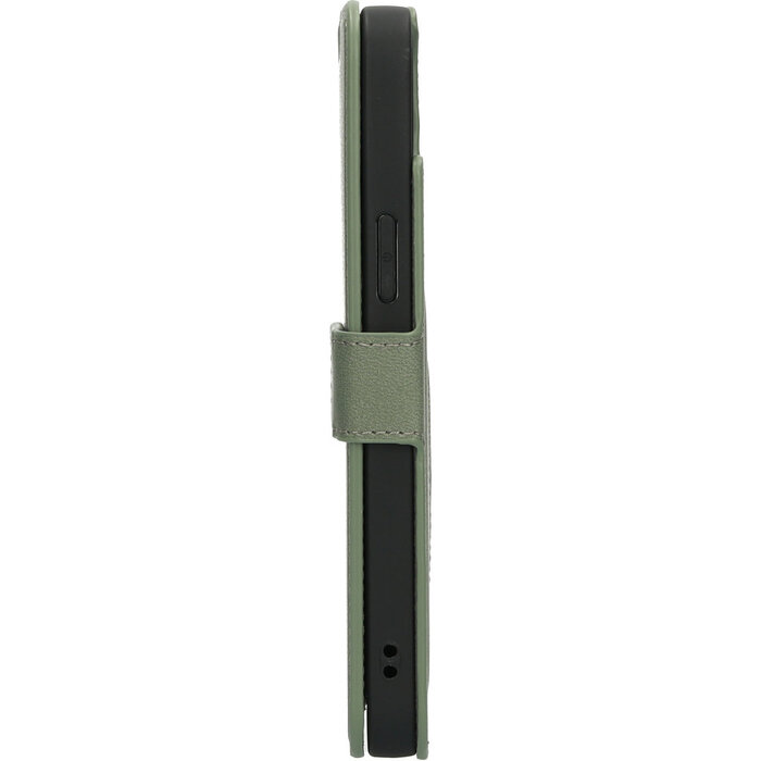 Mobiparts Mobiparts Classic Wallet Case voor iPhone 14 Plus - Stone Green