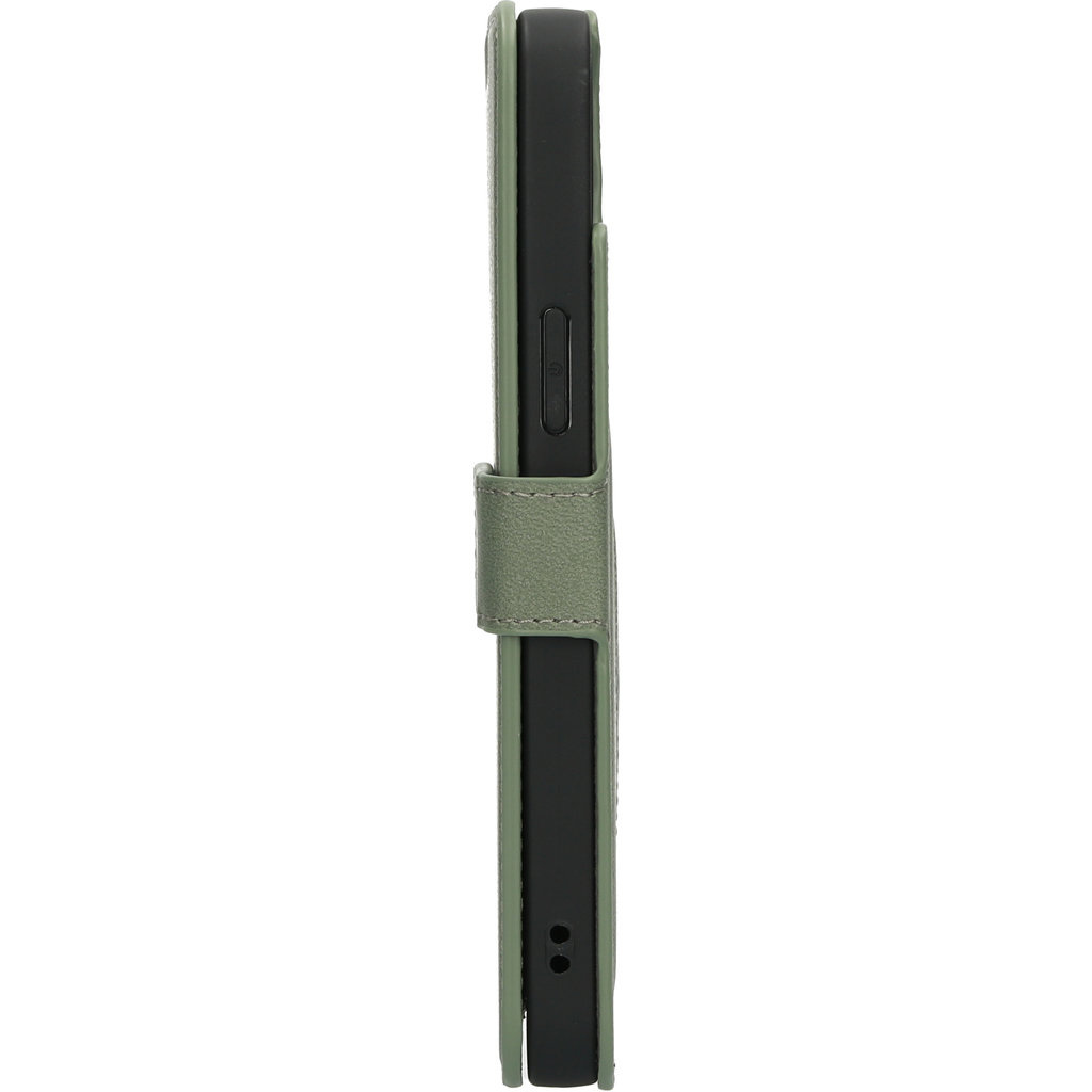 Mobiparts Mobiparts Classic Wallet Case voor iPhone 14 Plus - Stone Green