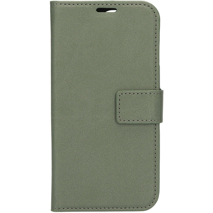 Mobiparts Mobiparts Classic Wallet Case voor iPhone 14 Pro - Stone Green
