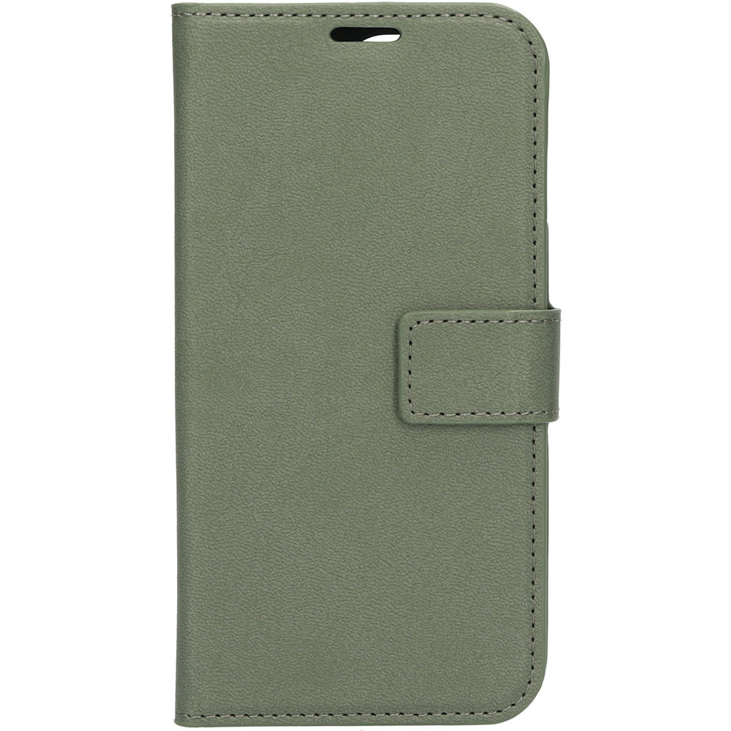 Mobiparts Mobiparts Classic Wallet Case voor iPhone 14 Pro - Stone Green