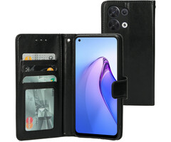 Mobiparts Mobiparts Classic Wallet Case Oppo Reno8 5G Black