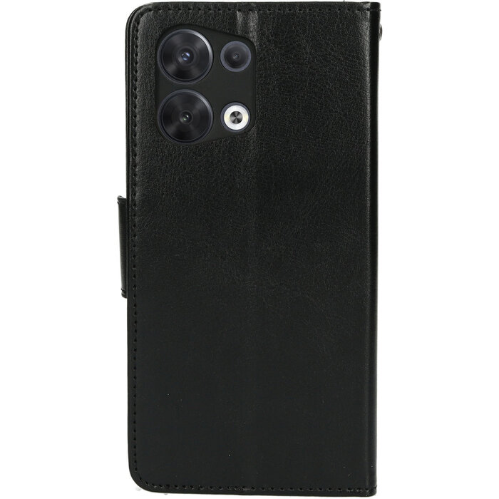 Mobiparts Mobiparts Classic Wallet Case voor Oppo Reno8 5G - Zwart