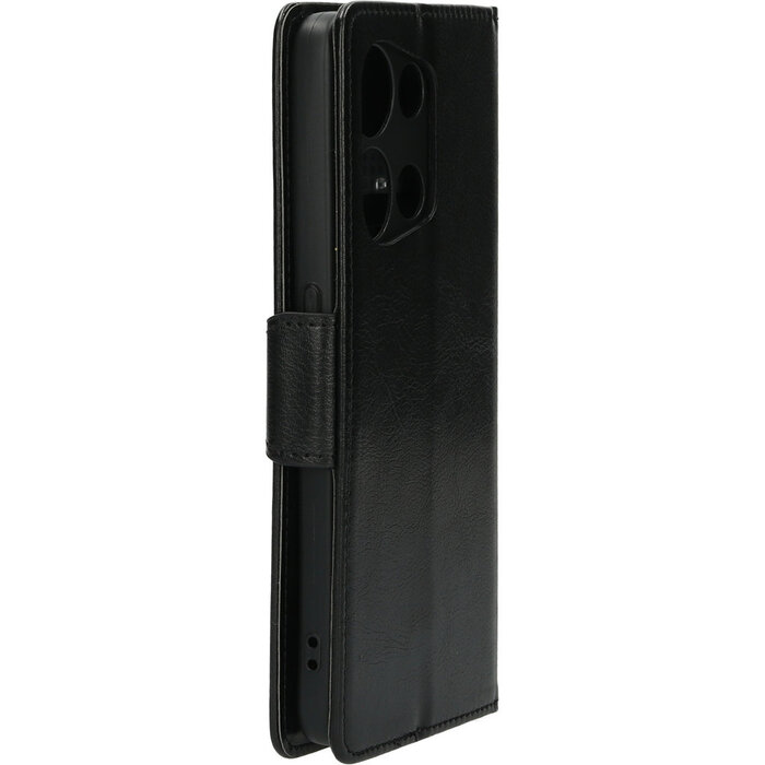 Mobiparts Mobiparts Classic Wallet Case voor Oppo Reno8 Pro 5G - Zwart