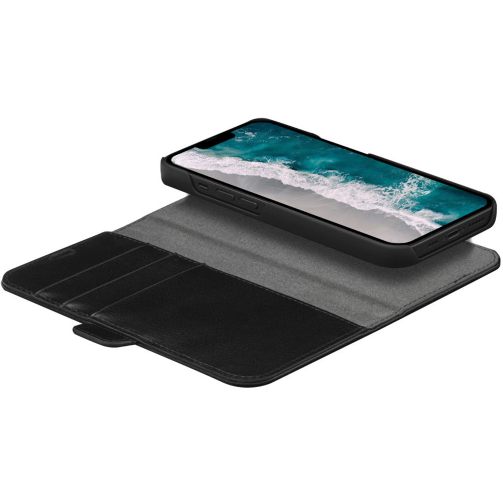 DBramante1928 Dbramante1928 Stockholm 2-in-1 Folio Hoesje voor iPhone 14 - Zwart