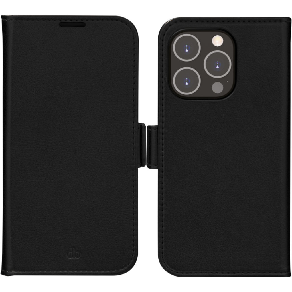 DBramante1928 Dbramante1928 Stockholm 2-in-1 Hoesje voor iPhone 14 Pro - Zwart