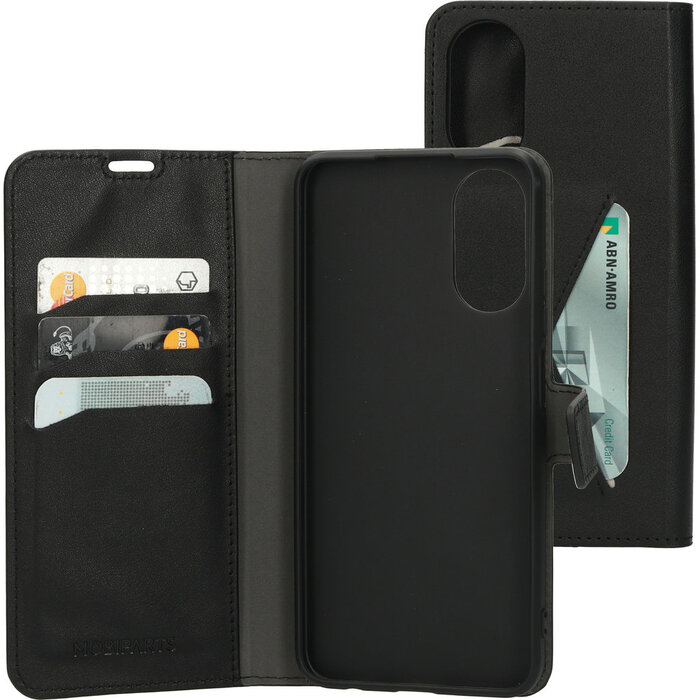 Mobiparts Mobiparts Classic Wallet Case voor Oppo A17 - Zwart