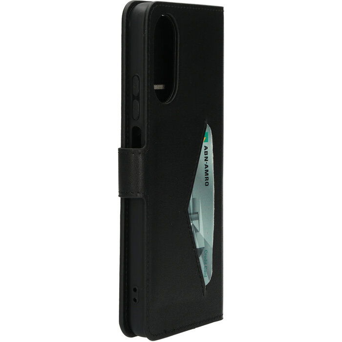Mobiparts Mobiparts Classic Wallet Case voor Oppo A17 - Zwart