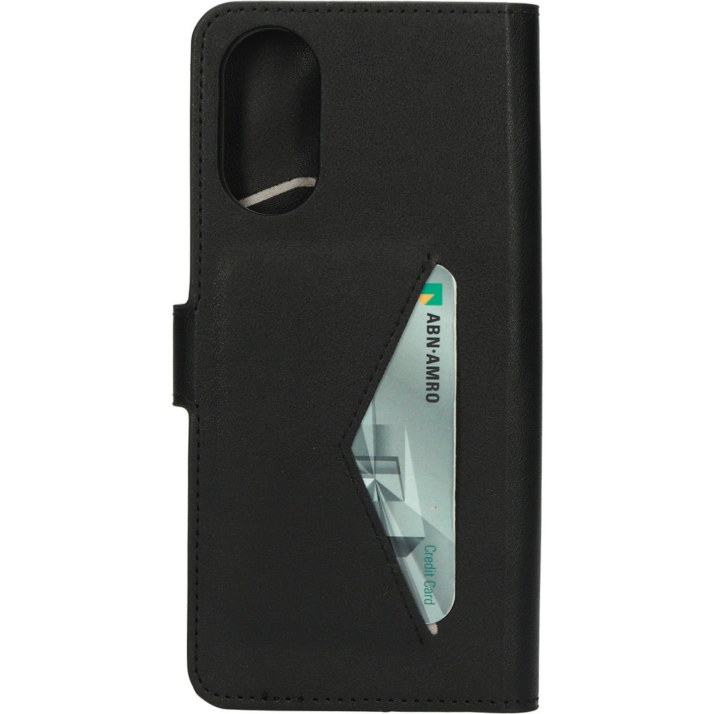 Mobiparts Mobiparts Classic Wallet Case voor Oppo A17 - Zwart