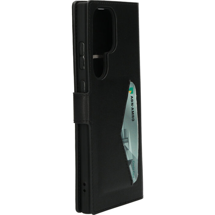 Mobiparts Mobiparts Classic Wallet Case voor Samsung Galaxy S23 Ultra - Zwart