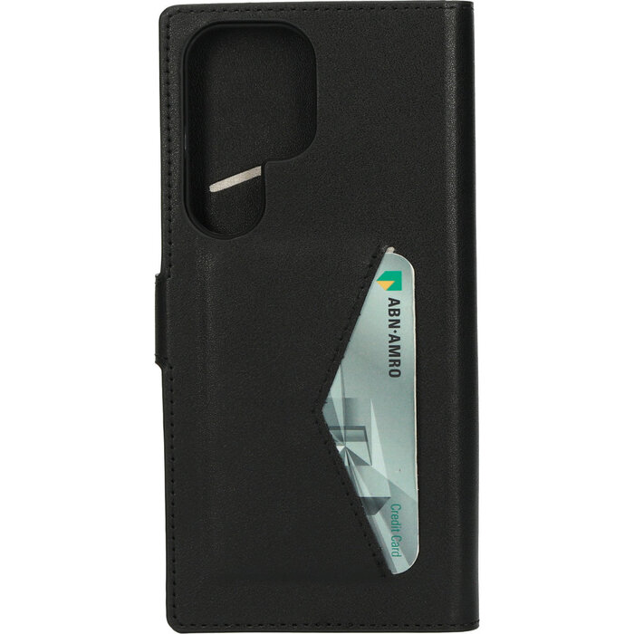 Mobiparts Mobiparts Classic Wallet Case voor Samsung Galaxy S23 Ultra - Zwart