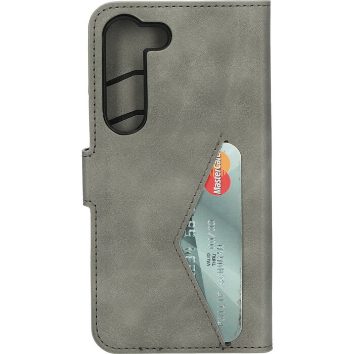 Mobiparts Mobiparts Classic Wallet Case Samsung Galaxy S23 (2023) Granite Grey