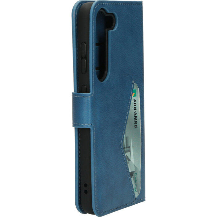 Mobiparts Mobiparts Classic Wallet Case Samsung Galaxy S23 (2023) Steel Blue