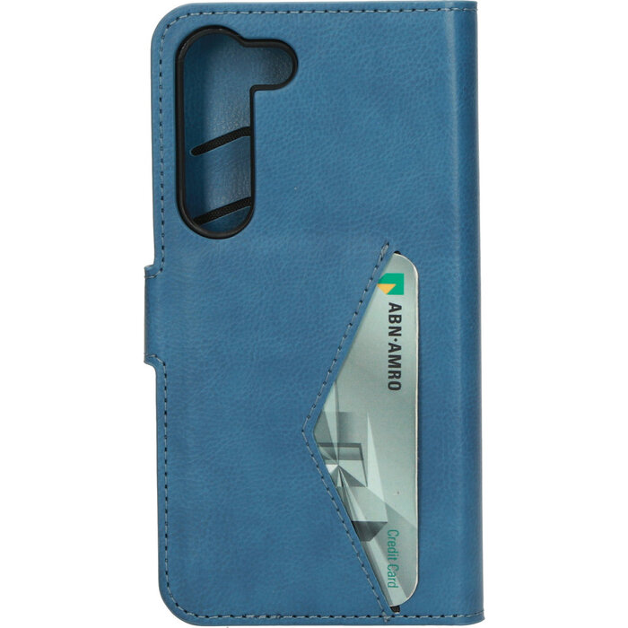 Mobiparts Mobiparts Classic Wallet Case Samsung Galaxy S23 (2023) Steel Blue