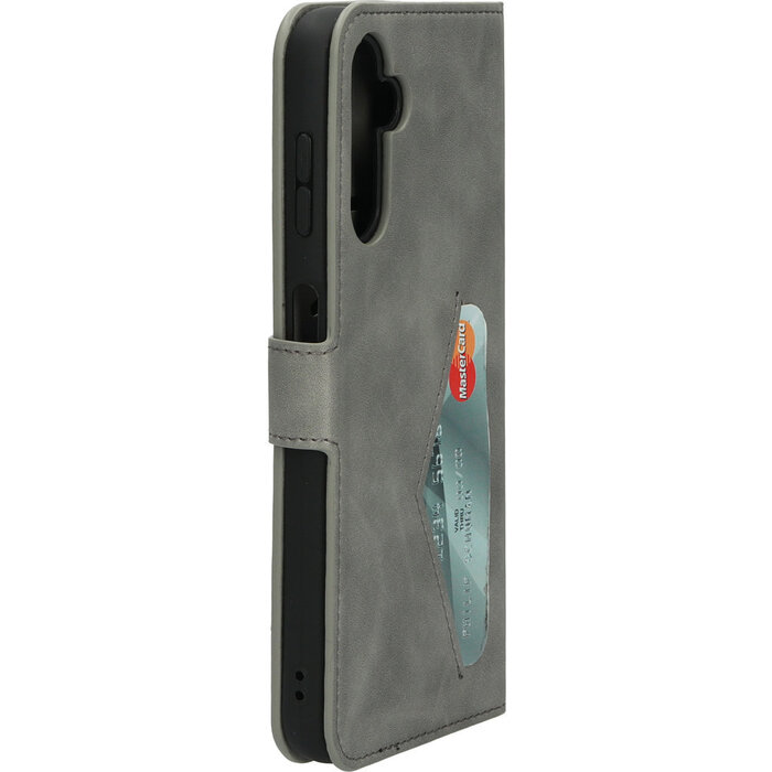 Mobiparts Mobiparts Classic Wallet Case Samsung Galaxy A14 4G/5G (2023) Granite Grey