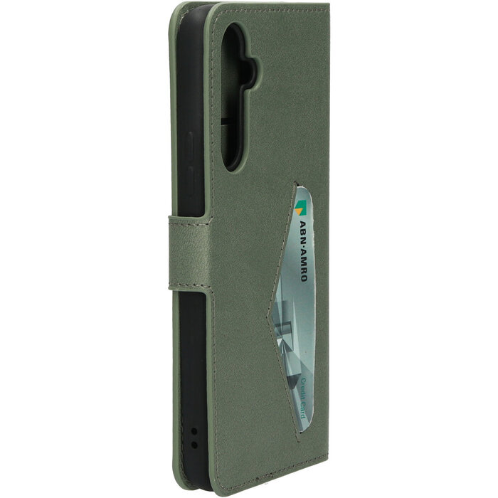 Mobiparts Mobiparts Classic Wallet Case Samsung Galaxy A54 5G (2023) Stone Green