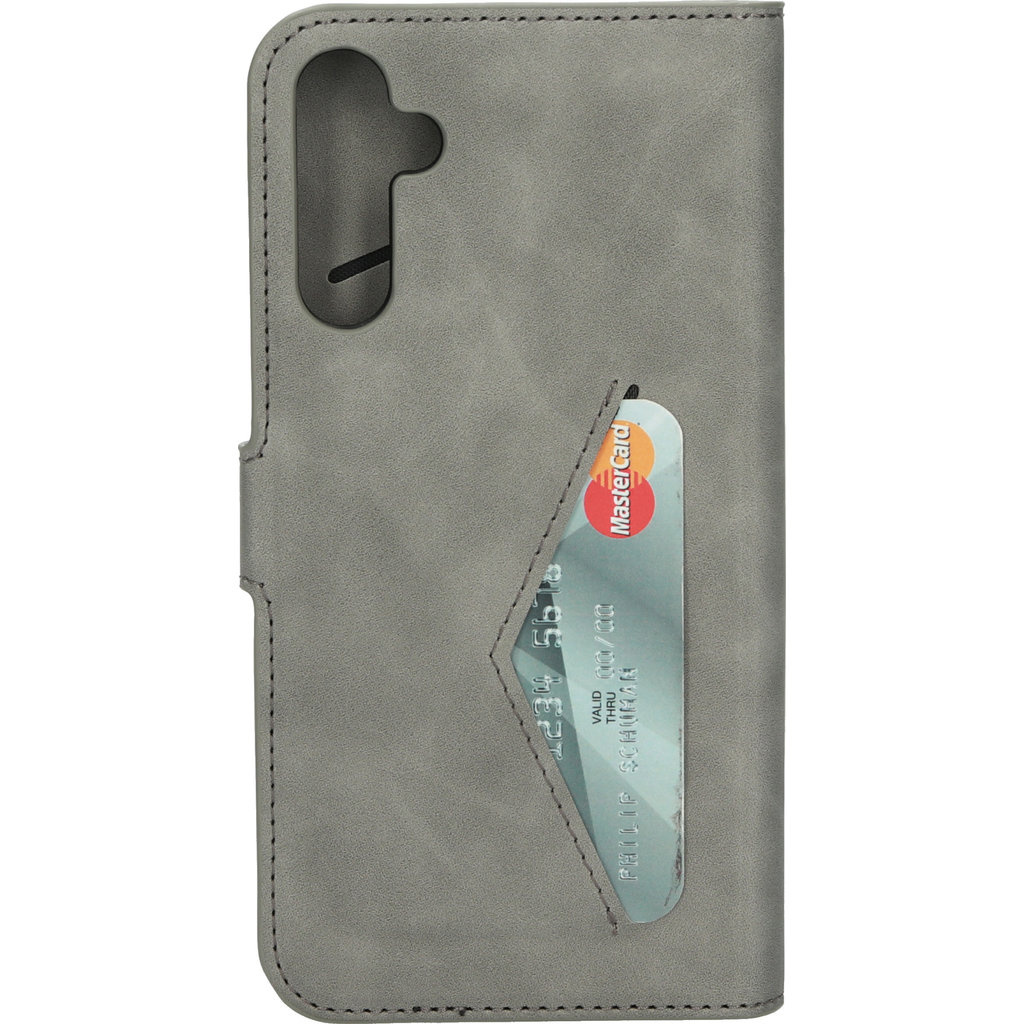 Mobiparts Mobiparts Classic Wallet Case voor Samsung Galaxy A34 5G - Granite Grey