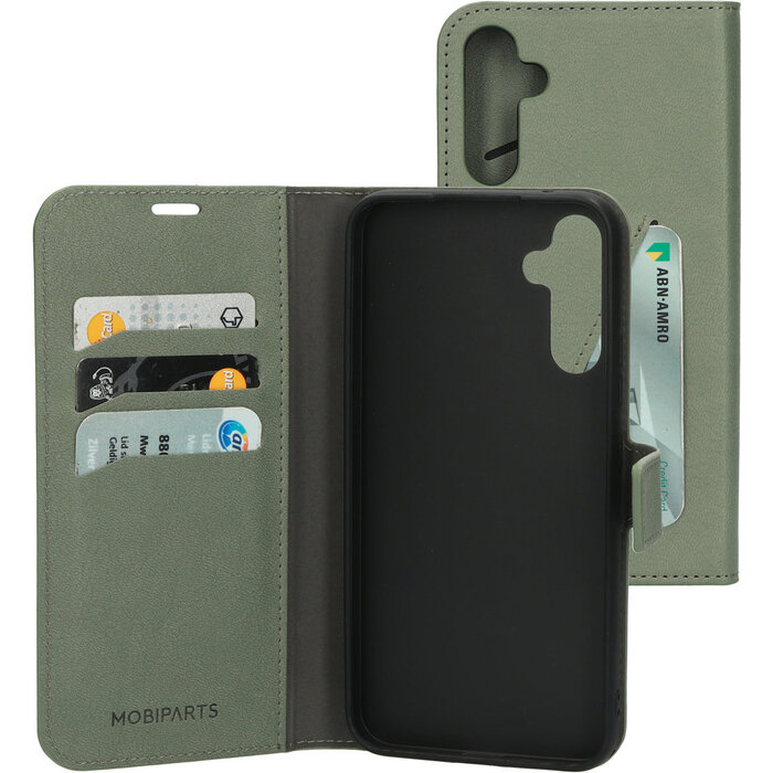 Mobiparts Mobiparts Classic Wallet Case voor Samsung Galaxy A34 5G - Stone Green