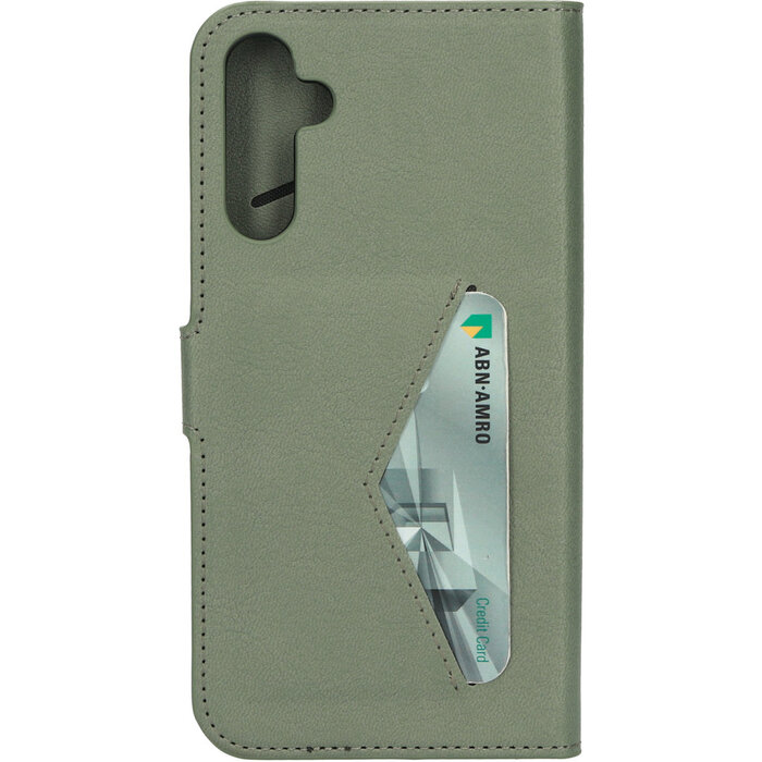 Mobiparts Mobiparts Classic Wallet Case voor Samsung Galaxy A34 5G - Stone Green