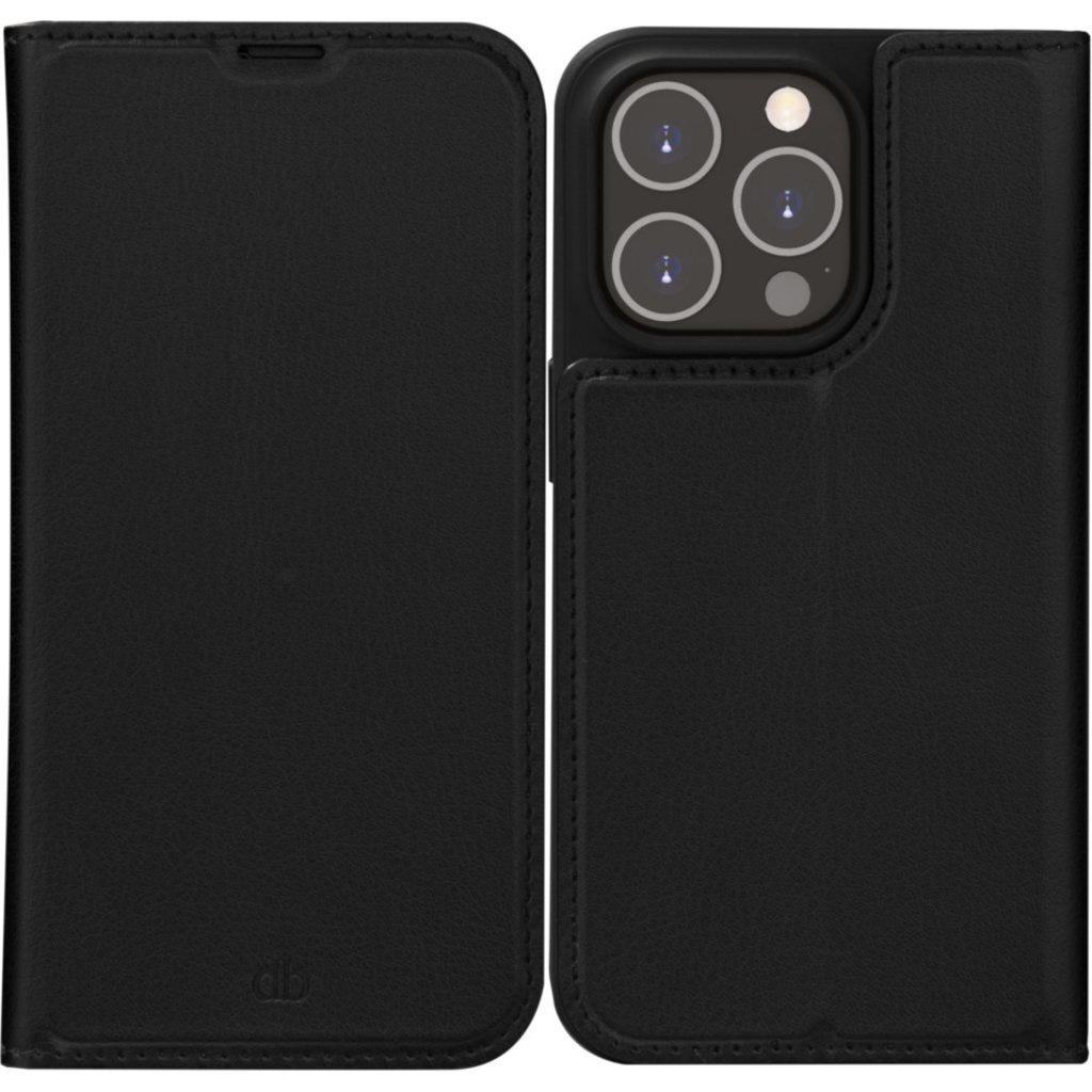 DBramante1928 dbramante1928 Oslo Folio Hoesje Apple iPhone 14 Pro - Zwart