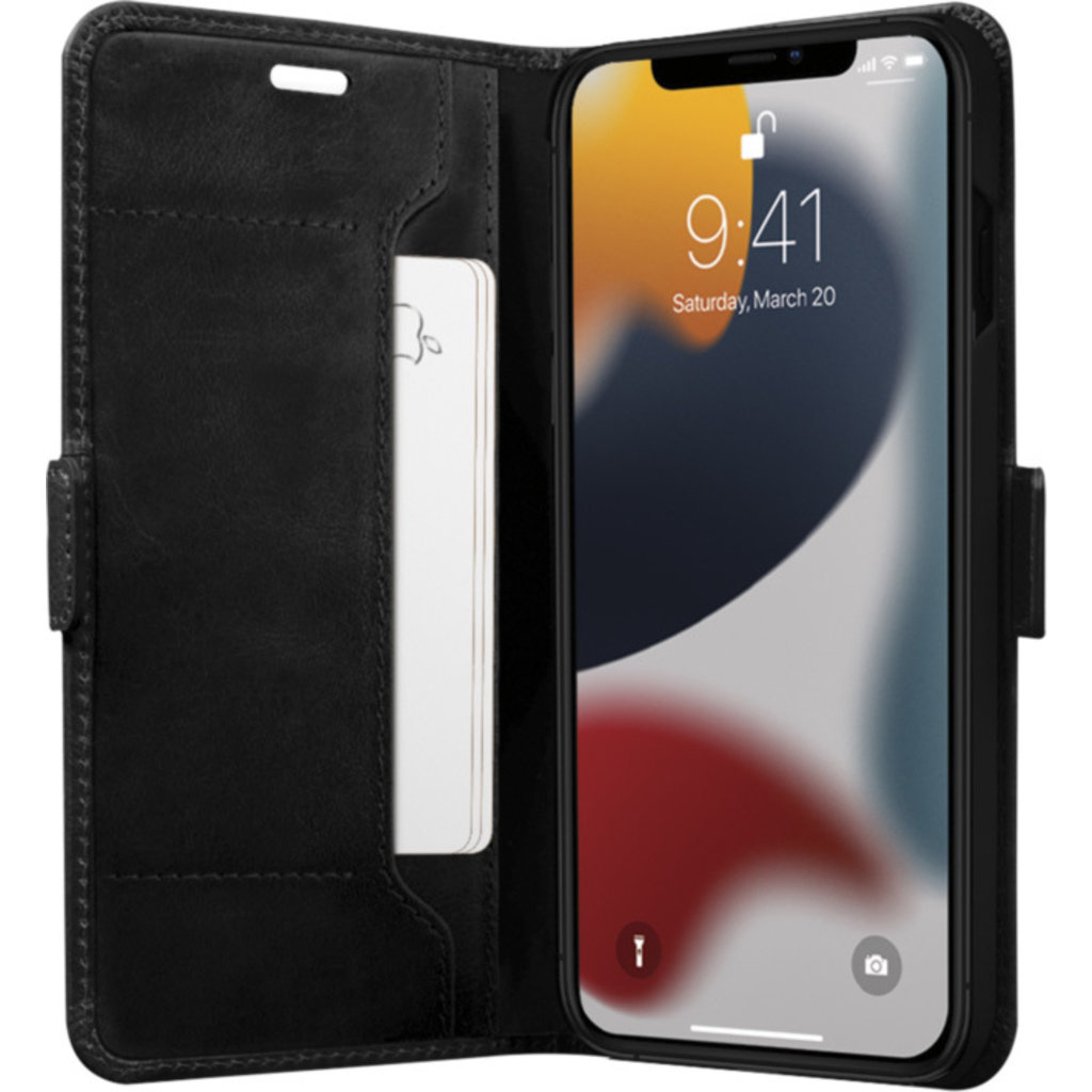 DBramante1928 DBramante1928 Copenhagen iPhone 13 Wallet Case - Zwart Leer