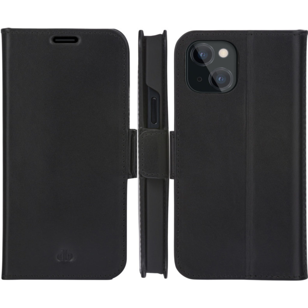 DBramante1928 DBramante1928 Copenhagen iPhone 13 Wallet Case - Zwart Leer