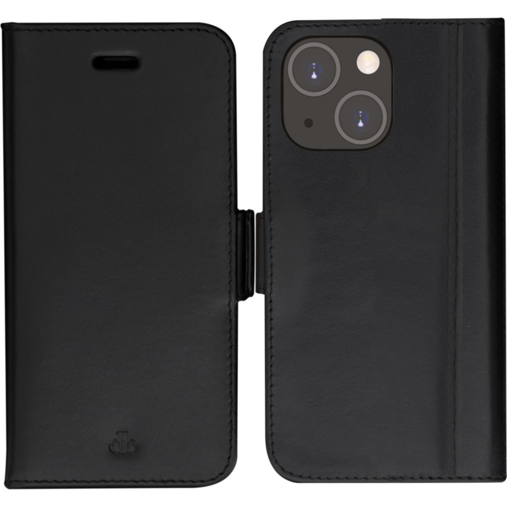 DBramante1928 dbramante1928 Copenhagen iPhone 14 Wallet Case - Zwart Leer
