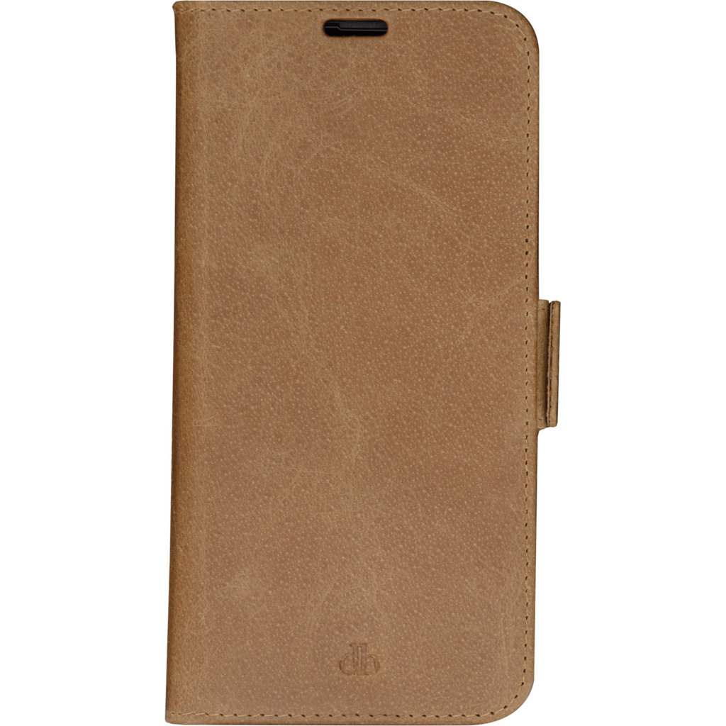DBramante1928 DBramante1928 Copenhagen iPhone 14 Pro Max Leren Wallet Case - Tan