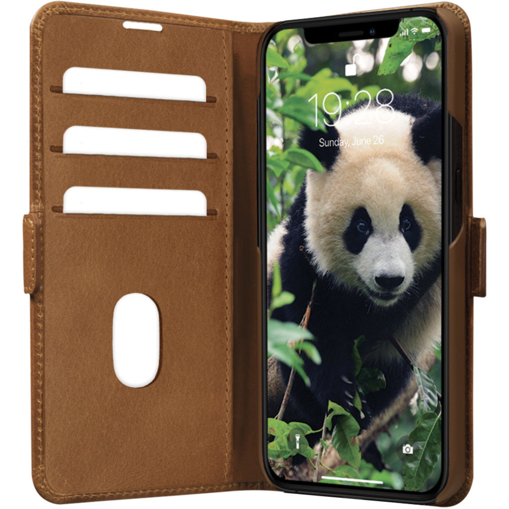 DBramante1928 DBramante1928 Copenhagen iPhone 14 Pro Max Leren Wallet Case - Tan, foto 2 van 5